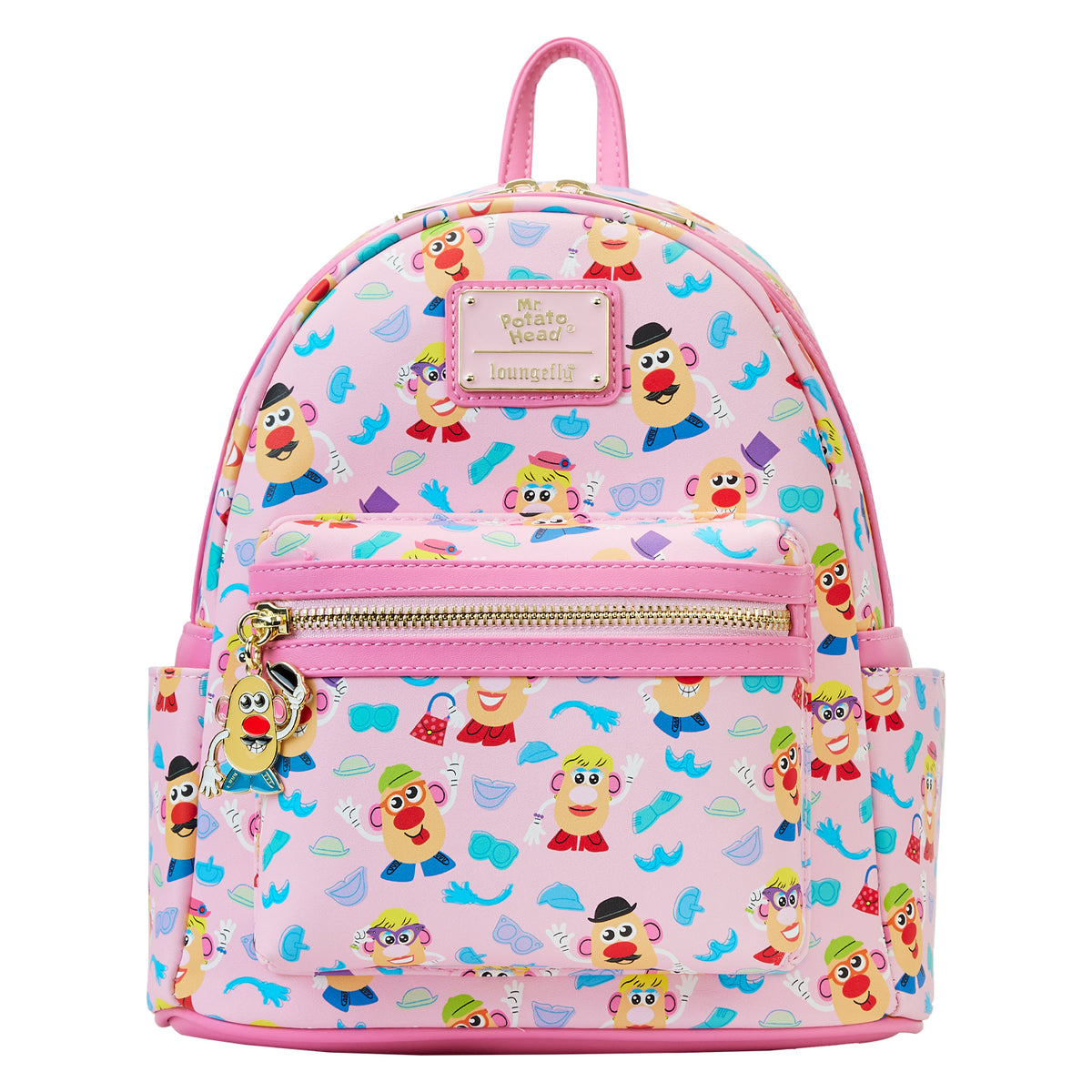 LOUNGEFLY HASBRO MR. AND MRS. POTATO HEAD  MINI BACKPACK