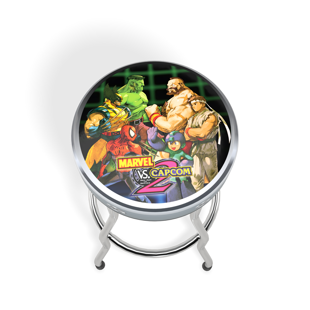 Arcade1Up Marvel Vs. Capcom 2 Adjustable Stool