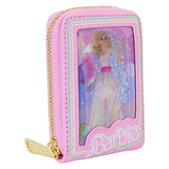 LOUNGEFLY Barbie Doll Box Triple Lenticular Zip Around Wallet