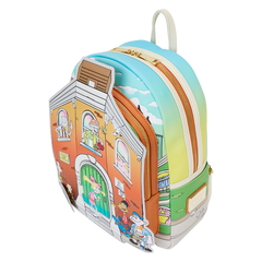 LOUNGEFLY Nickelodeon Hey Arnold House Mini Backpack
