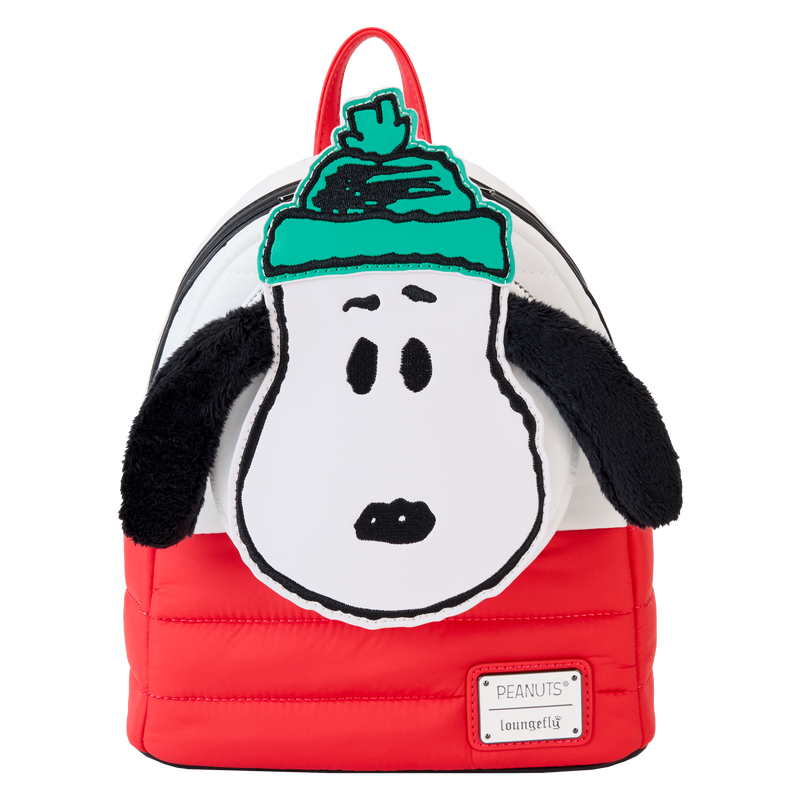 LOUNGEFLY Peanuts Snoopy Snow Day Mini Backpack
