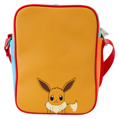 LOUNGEFLY Pokémon Color Block Starters Crossbody Bag