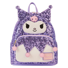 LOUNGEFLY Sanrio Sequin Kuromi Mini Backpack