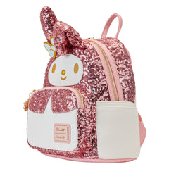 LOUNGEFLY Sanrio Sequin My Melody Mini Backpack