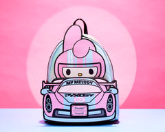 LOUNGEFLY Sanrio My Melody Tokyo Speed Faux Leather Mini Backpack
