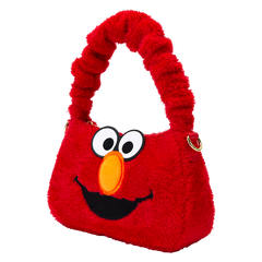 LOUNGEFLY Sesame Street Elmo Plush Cosplay Crossbody Bag