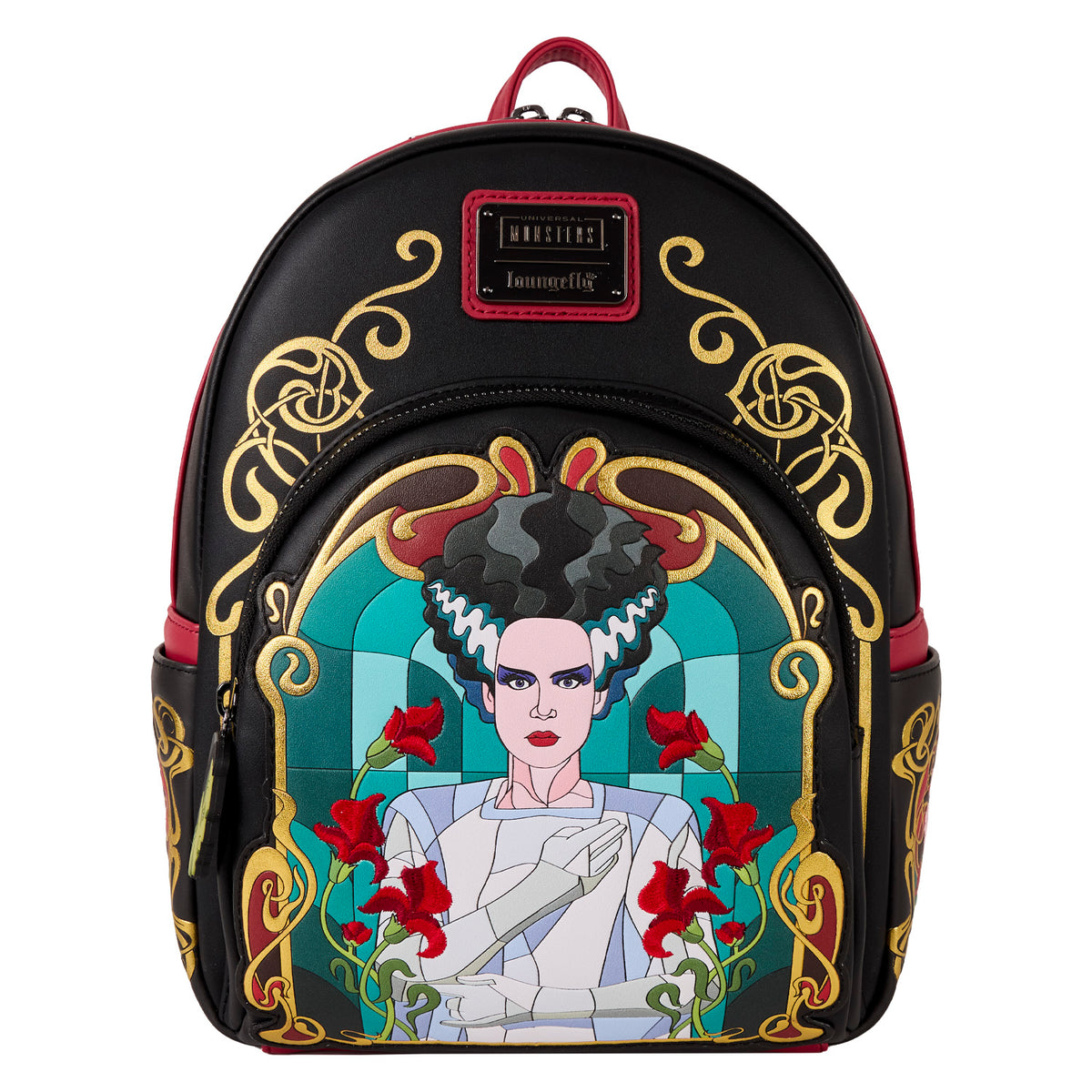 LOUNGEFLY Universal Monsters Bride of Frankenstein Mini Backpack