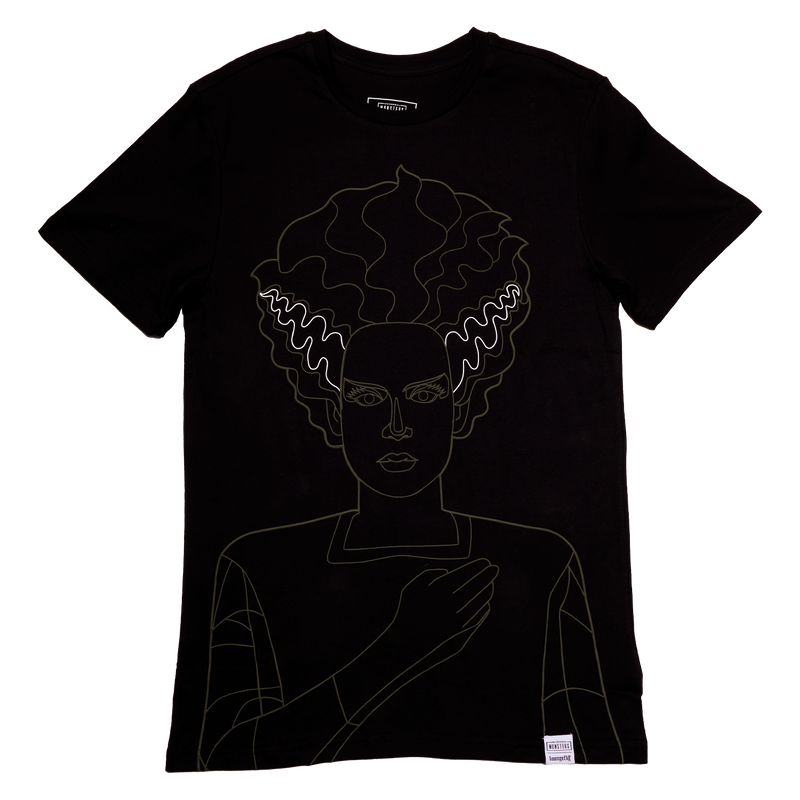 LOUNGEFLY Universal Bride of Frankenstein Unisex Tee