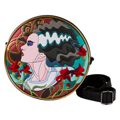 LOUNGEFLY Universal Monsters Bride of Frankenstein Crossbody Bag