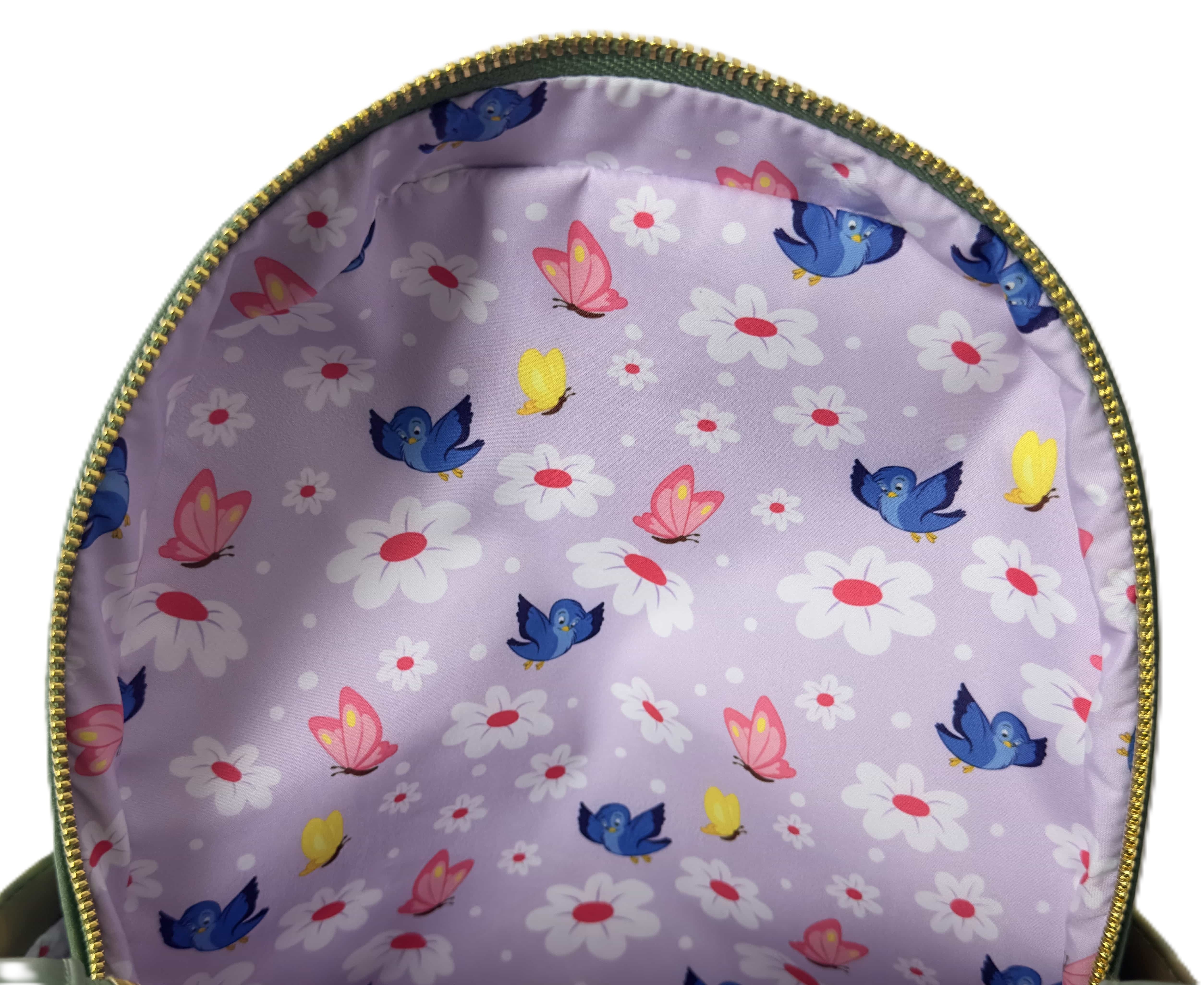 LOUNGEFLY Disney Alice in Wonderland Field of Flowers Mini Backpack – – ShopHippo