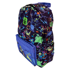 LOUNGEFLY Disney Nbc Neon Glow-in-dark  Full-size Nylon Backpack
