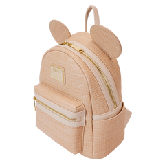 LOUNGEFLY Disney Mickey Straw Cosplay Mini Backpack