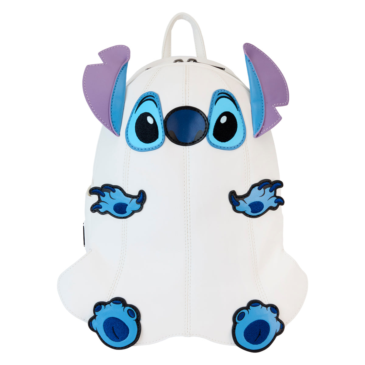 LOUNGEFLY Disney Stitch Ghost Cosplay Mini Backpack