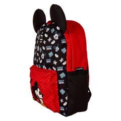 LOUNGEFLY Disney Mickey Mouse Nylon Full-Size Backpack