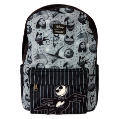 LOUNGEFLY Disney The Nightmare Before Christmas Nylon Full-Size Backpack