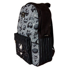 LOUNGEFLY Disney The Nightmare Before Christmas Nylon Full-Size Backpack