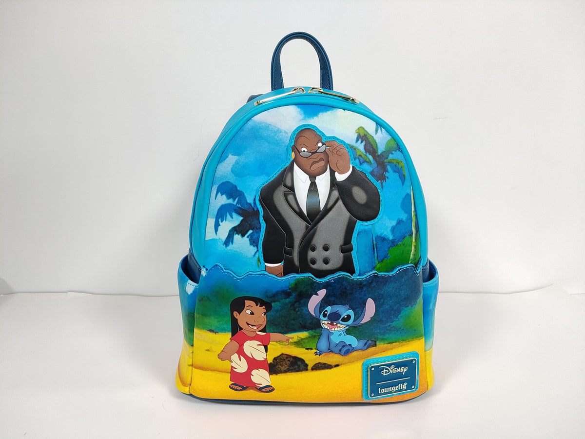 Loungefly Disney Lilo and Stitch Cobra Bubbles Beach Mini Backpack