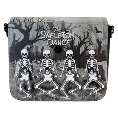 LOUNGEFLY Disney Skeleton Dance Crossbody Bag