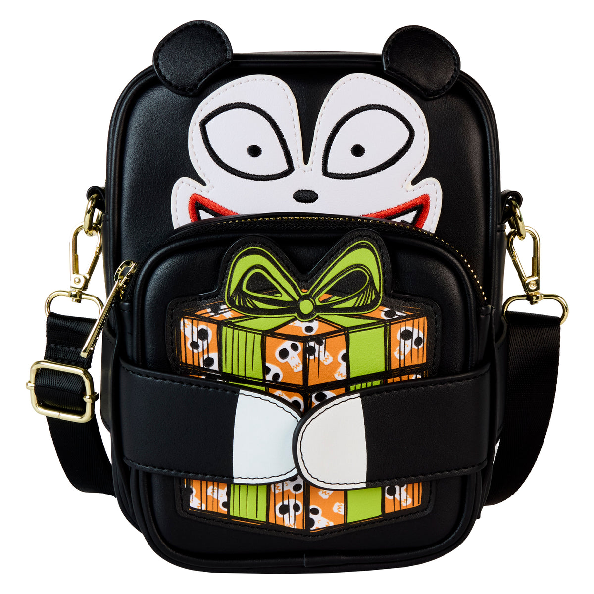 LOUNGEFLY Disney NBC Scary Teddy Crossbuddies Bag