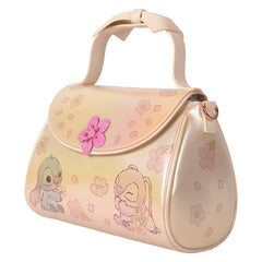 LOUNGEFLY Disney Cute Stitch Bow Handle Crossbody Bag