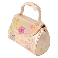 LOUNGEFLY Disney Cute Stitch Bow Handle Crossbody Bag