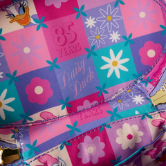 LOUNGEFLY Disney Daisy Duck Quilted Crossbody Bag