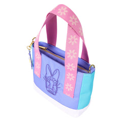 LOUNGEFLY Disney Daisy Duck Nylon Mini Tote Bag