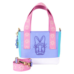 LOUNGEFLY Disney Daisy Duck Nylon Mini Tote Bag