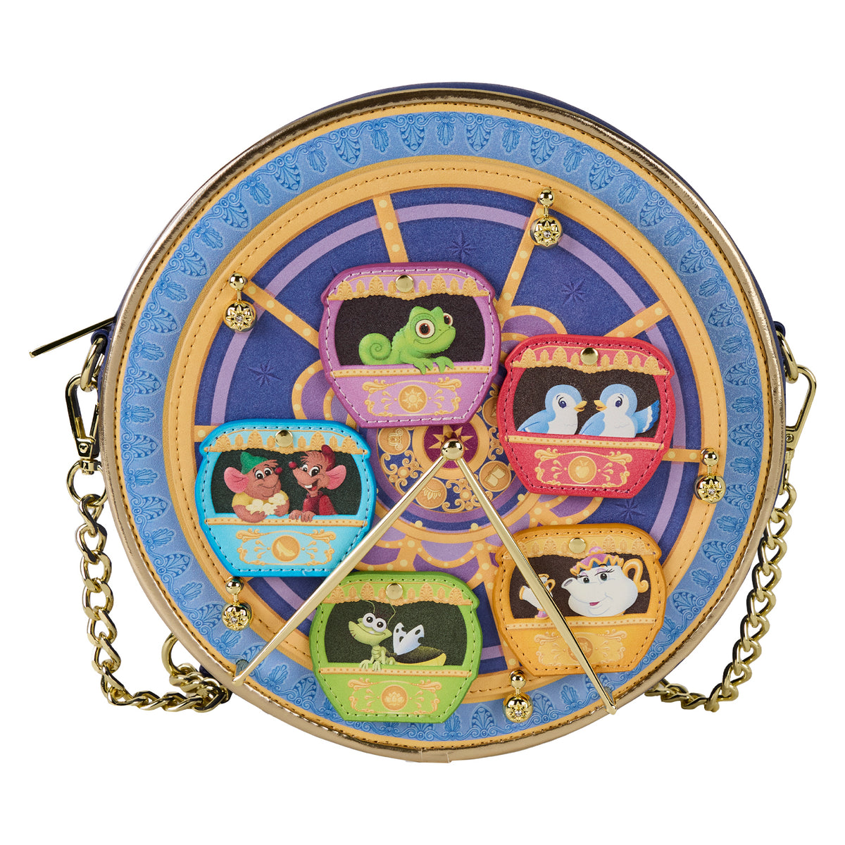 LOUNGEFLY Disney Princess Carousel Crossbody Bag
