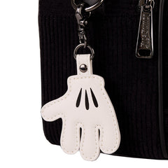 LOUNGEFLY Mickey Mouse Classic Corduroy Convertible Mini Backpack & Crossbody Bag