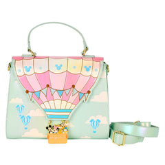 LOUNGEFLY Disney Mickey & Friends Hot Air Balloon Crossbody Bag