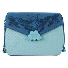 LOUNGEFLY Disney Stitch Embroidered Crossbody Bag