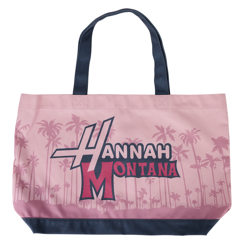 LOUNGEFLY Disney Hannah Montana Guitar Canvas Tote Bag