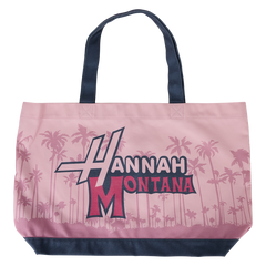 LOUNGEFLY Disney Hannah Montana Guitar Canvas Tote Bag