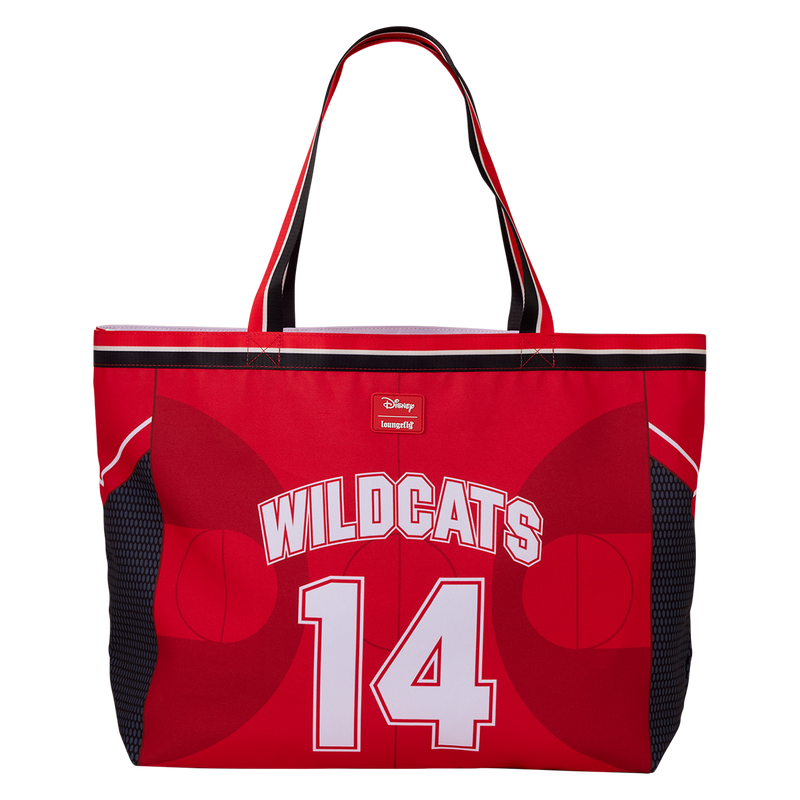 LOUNGEFLY Disney High School Musical Wildcats Canvas Tote Bag