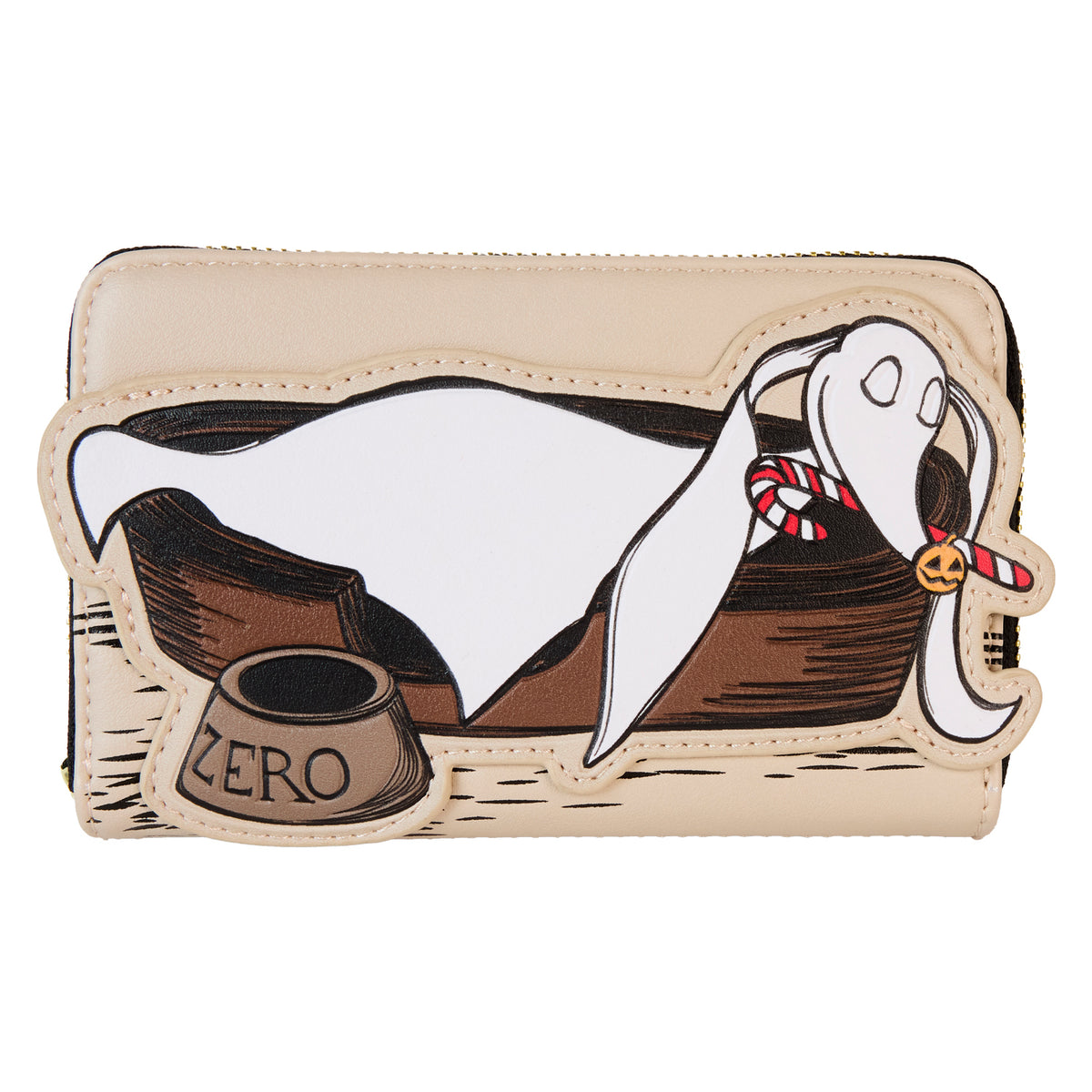 LOUNGEFLY Disney NBC Scientific Method Book  Zip Around Wallet