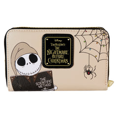 LOUNGEFLY Disney NBC Scientific Method Book  Zip Around Wallet