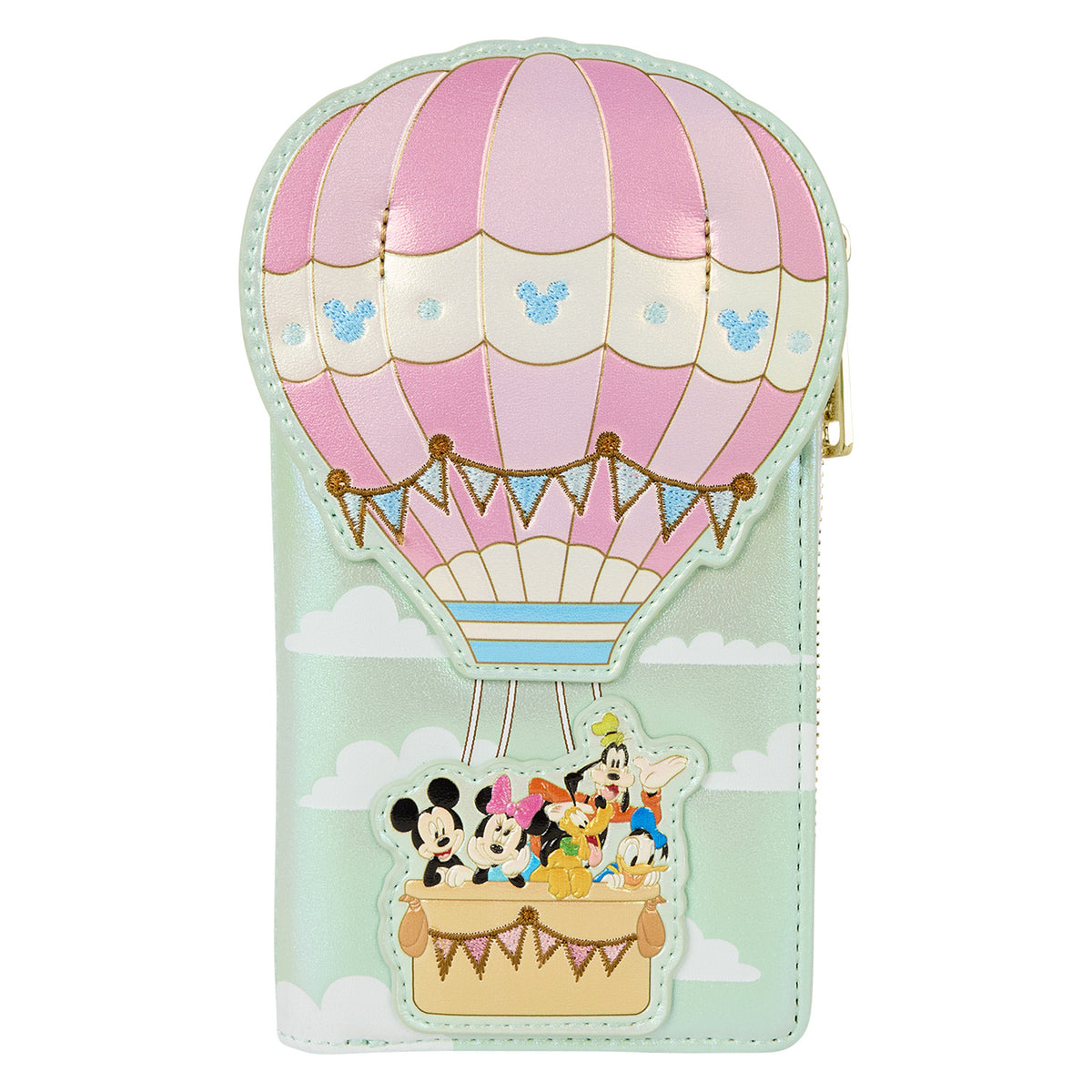 LOUNGEFLY Disney Mickey & Friends Hot Air Balloon Wallet