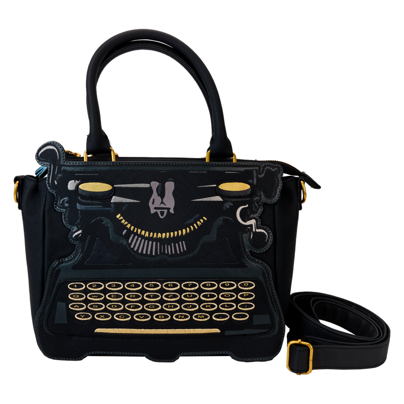 LOUNGEFLY THE ADDAMS FAMILY Wednesday Typewriter Crossbody Bag