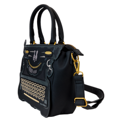 LOUNGEFLY THE ADDAMS FAMILY Wednesday Typewriter Crossbody Bag