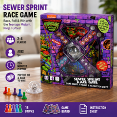 Teenage Mutant Ninja Turtles: Mutant Mayhem Sewer Sprint Race Game