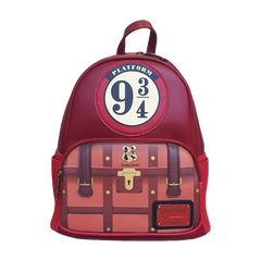 LOUNGEFLY Harry Potter WD Platform 9 3/4 Train Station Mini Backpack