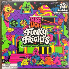 Schylling Needohween Funky Frights Squish-O-Ween Countdown Set + 2 Nice Ice Baby (Random Colors)