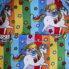 LOUNGEFLY Hallmark Rainbow Brite Castle Mini Backpack Pencil Case