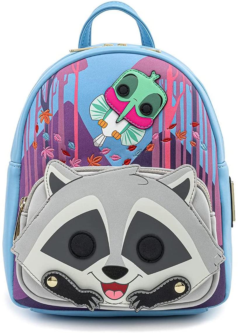Loungefly POP Disney Pocahontas Meeko Flit Double Strap Shoulder Bag