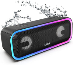 Bluetooth Speakers, DOSS SoundBox Pro+,IPX5 Waterproof