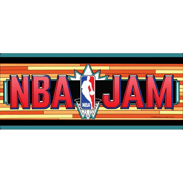 ARCADE1UP Wall Mounted Marquee (24in X 10in) NBA JAM