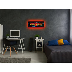 ARCADE1UP Wall Mounted Marquee (24in X 10in) Mortal Kombat II