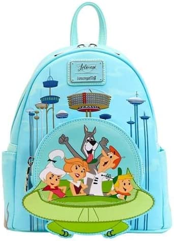 LOUNGEFLY The Jetsons Spaceship Mini Backpack