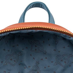 LOUNGEFLY Disney Lady and the Tramp Cosplay Womens Double Strap Shoulder Bag Purse